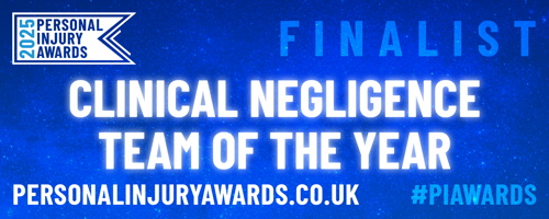 Finalist - Clinical Negligence Team of the Year